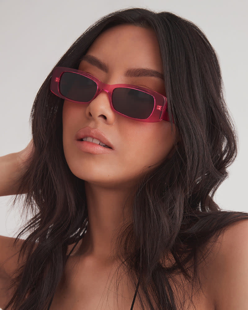 NEW BANBÉ women\'s kylie sunglasses in amber-amber fade The Kylie – Bandit and the Babe main image 3