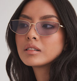 Banbe The Shiffer Sunglasses Gold Violet