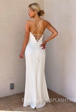 Valentine Cowl Neck Strappy Back Gown
