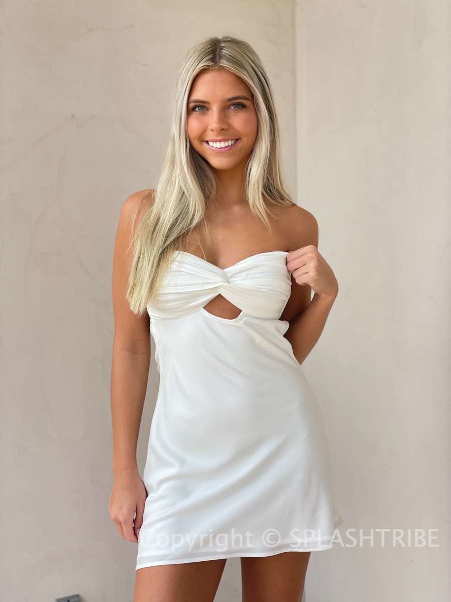 white linen dress midi White Linen Midi Dress
