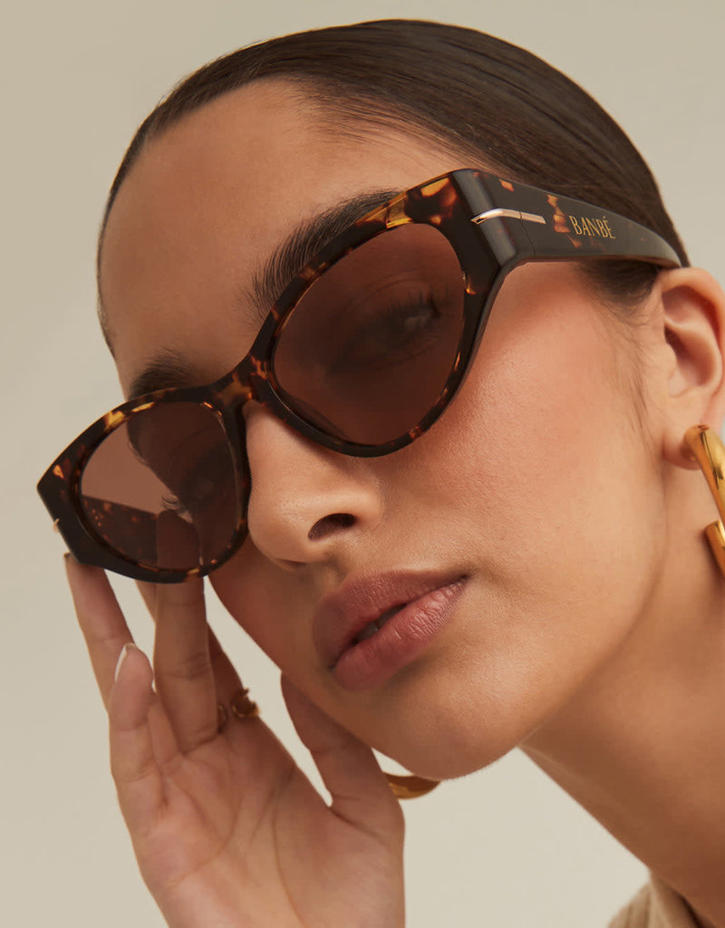 Banbe The Hadid Sunglasses Amber Tort Caramel