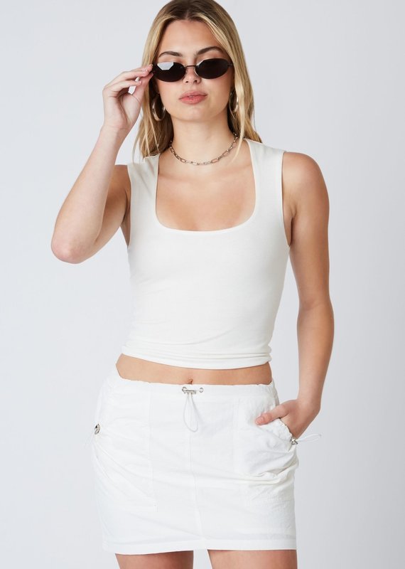 Dylan Square Neck Tank Top