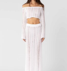 Cruel Summer Crop Top Midi Skirt Set