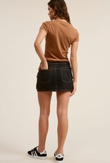 Y2K Denim Cargo Mini Skirt