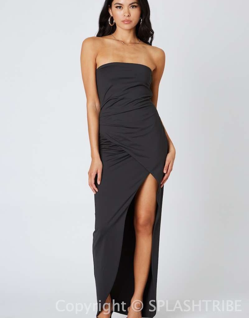 Forever and Always Strapless Maxi Dress
