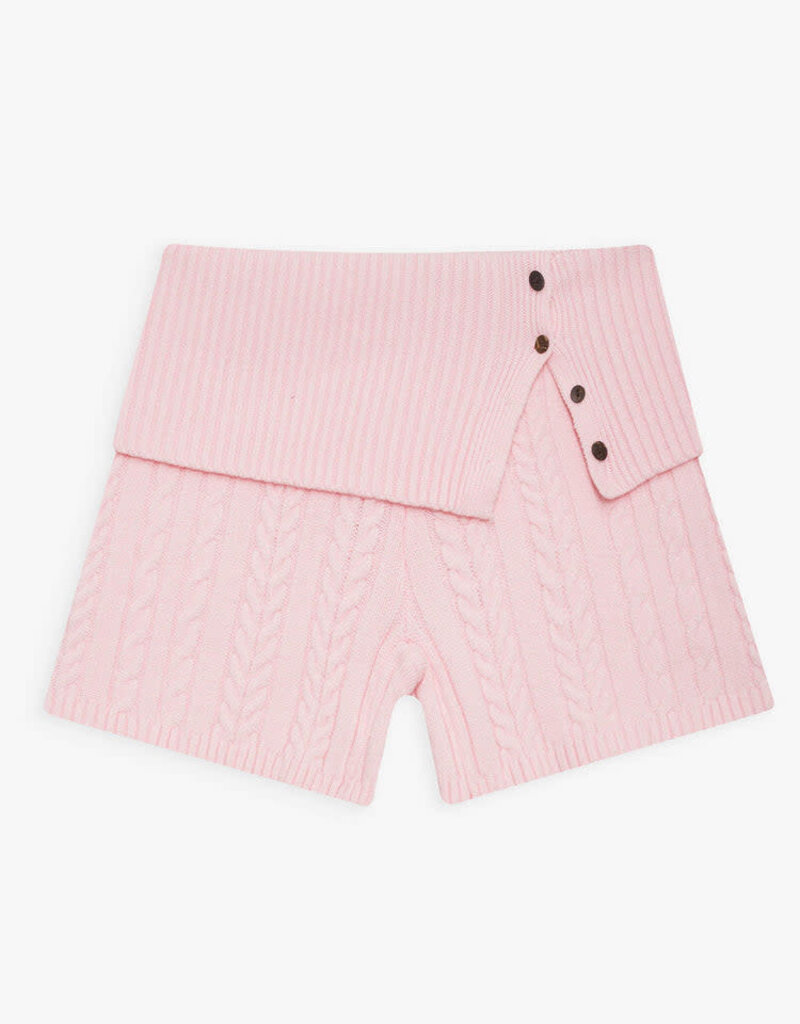 Frankies Bikinis Nolan Cable Cloud Knit Mini Short