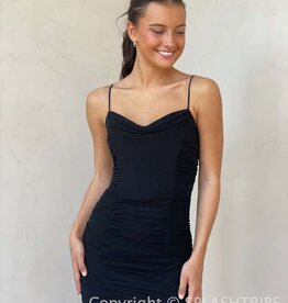 Muriel Mesh Corset Mini Dress