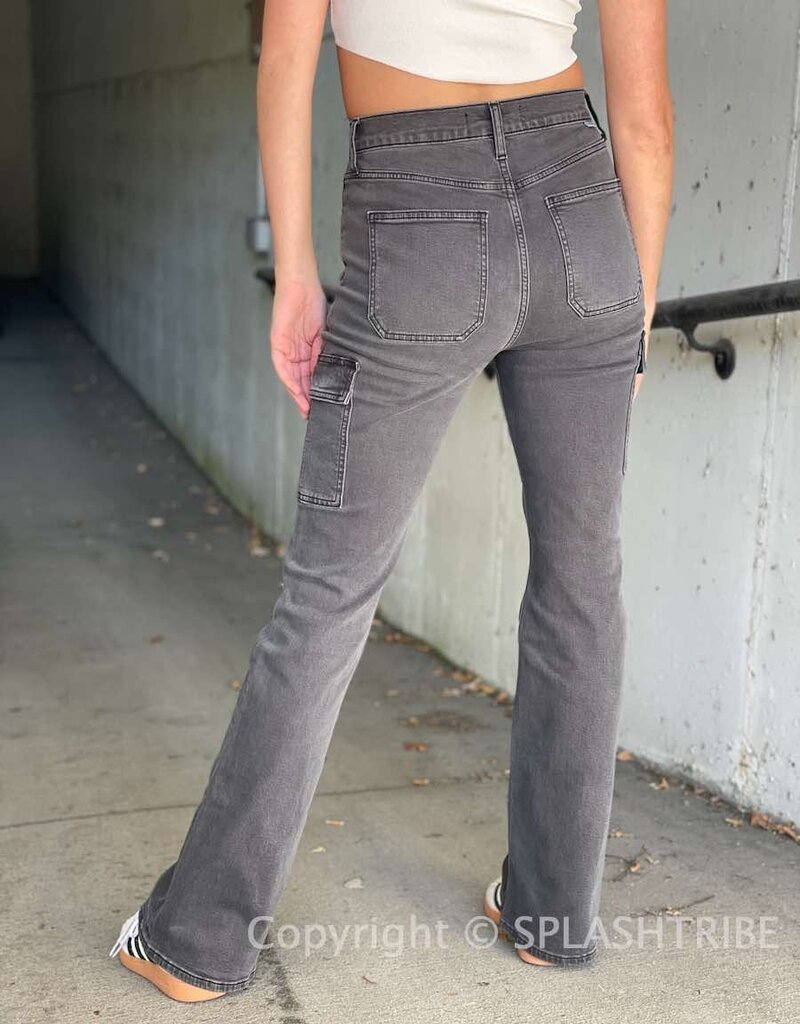 Go-Getter Cargo Flare Jeans