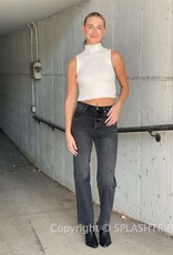 Cassie Super High Rise Straight Leg Jeans