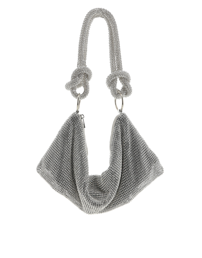 Billini Kaia Handle Bag O/S Silver - Diamante