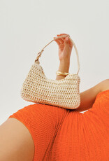 Billini Summer Shoulder Bag Natural Raffia