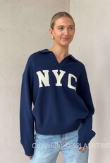 NYC Collared Sweater