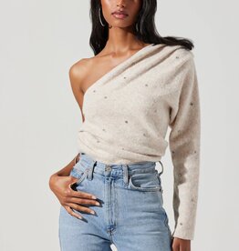 Cosima One Shoulder Sweater