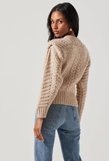 Tabitha Shoulder Pad Sweater