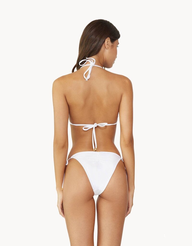 PQ Swim LACE Triangle Bikini Top - White
