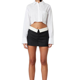 Amanda Contrast Waistband Skort