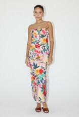 Hawaiin Floral Midi Dress