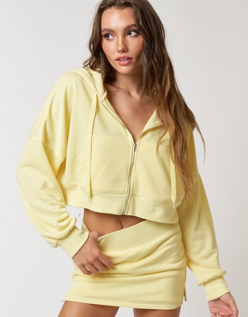 Serena Crop Hoodie