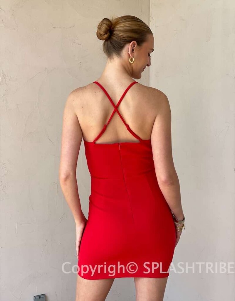 Whisper X-Over Strappy Dress