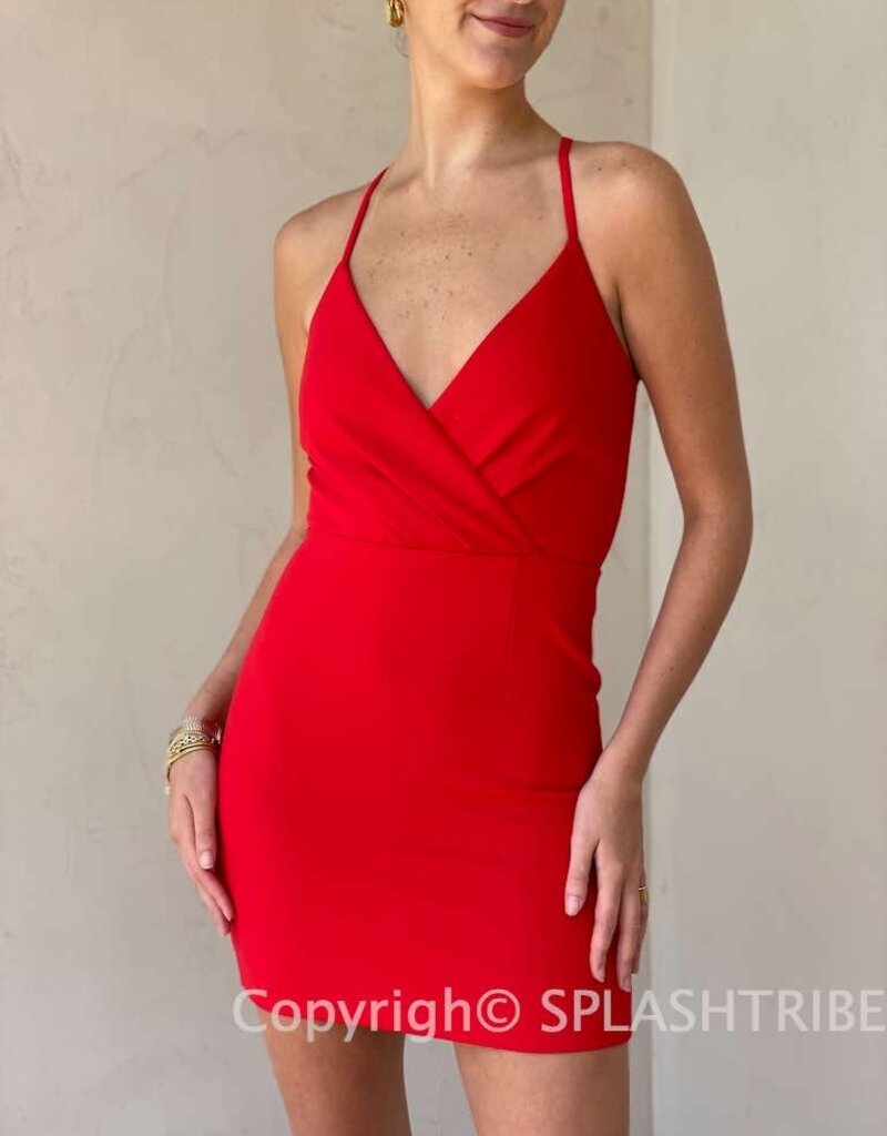 Whisper X-Over Strappy Dress