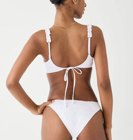 Frankies Bikinis Dove Eyelet Bottom