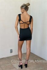 Dalton Crisscross Back Mini Dress