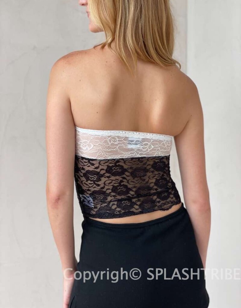 Wiley Lace Tube Top