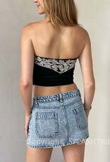 Montana Western Bustier Crop Top