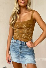 Jessie Western Crop Top