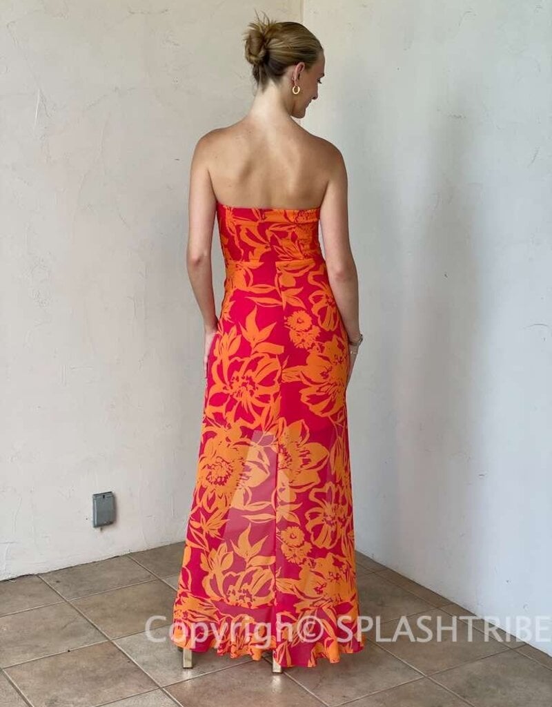 Anyssa Strapless Maxi Dress