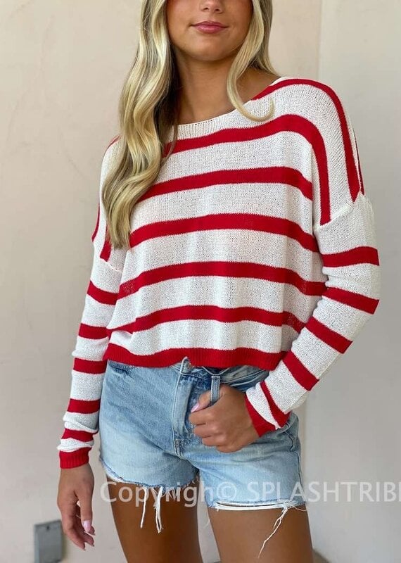 Cassidy Stripe Sweater