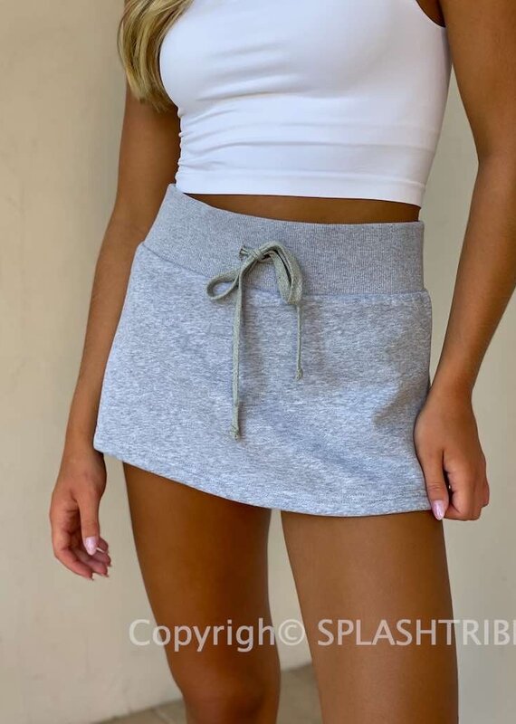 Fleece Mini Skirt