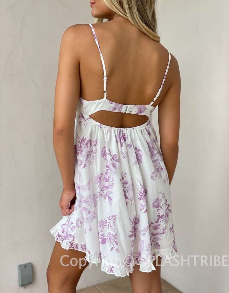 Malorie Floral Underwire Mini Dress