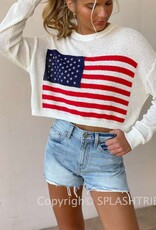 USA Flag Sweater