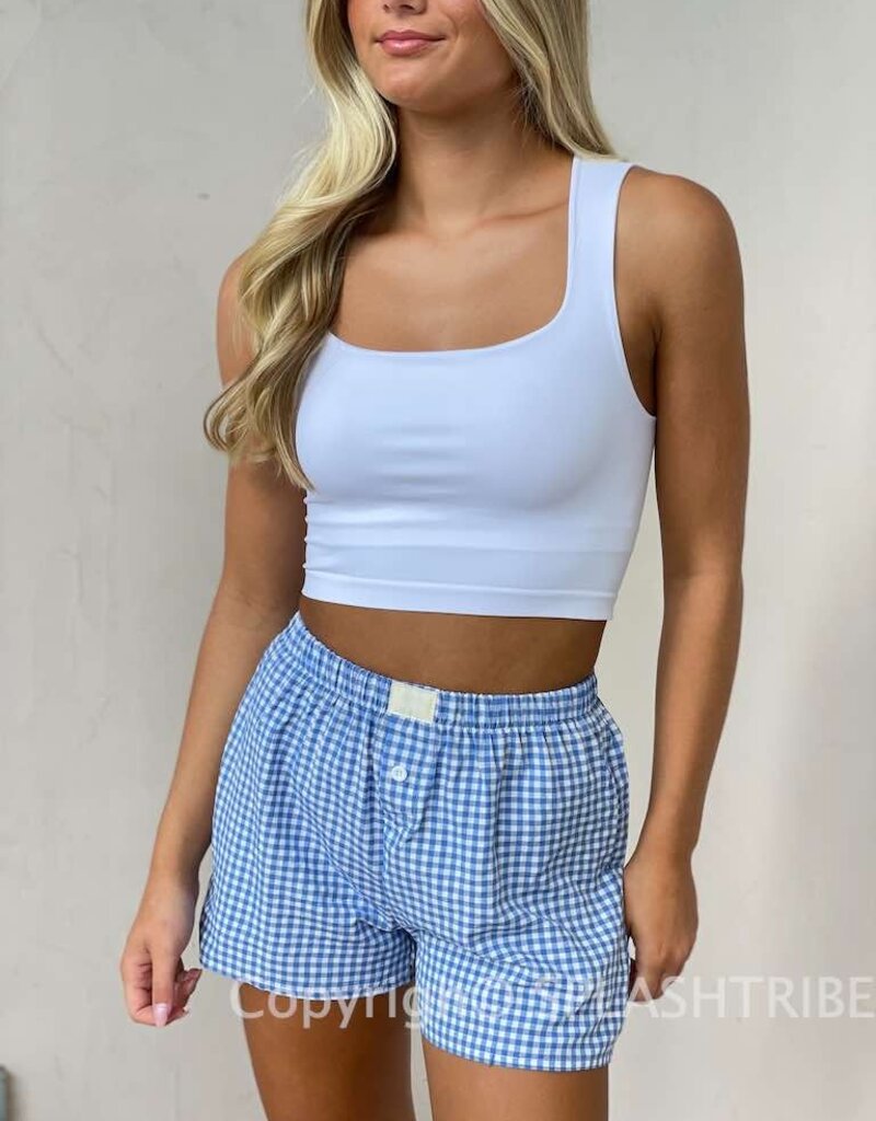 Gingham Boxer Shorts