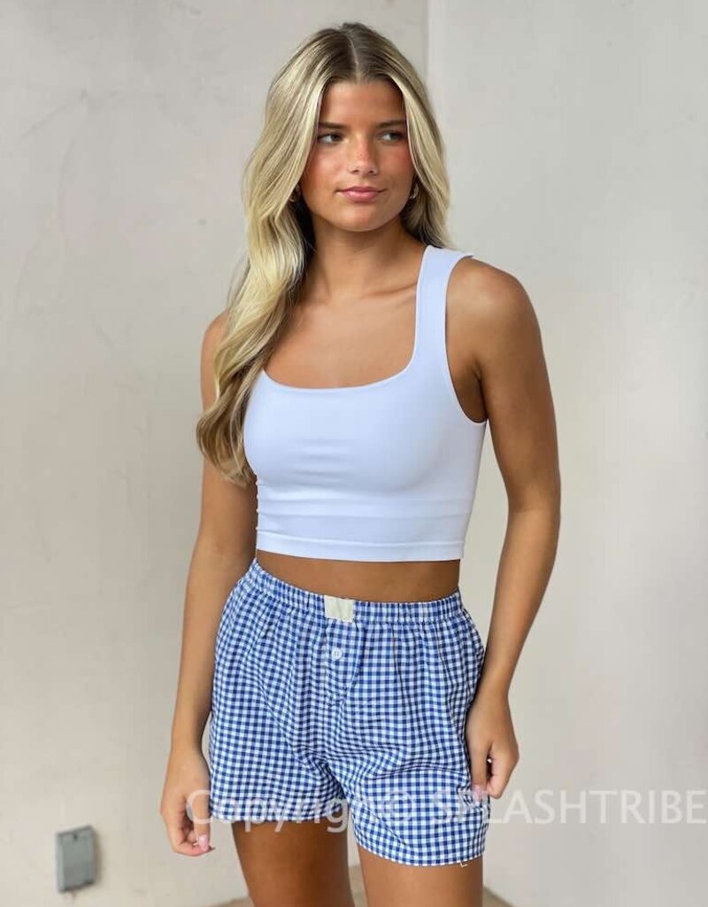 Gingham Boxer Shorts