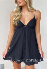 Malorie Textured Underwire Mini Dress