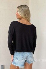 Rosman Boatneck Cropped Sweater