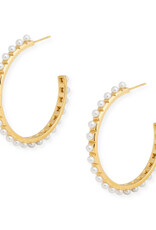 Ellie Pearl Hoops G