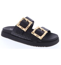 Bamboo Buckle Slide Sandal