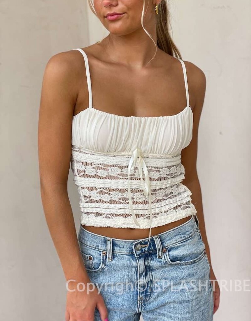 Dream Scoop Cami | Luxe Satin | Archive (Toile Cloud) – Parade