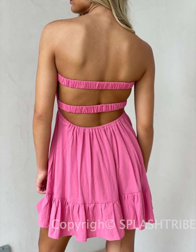Ryan Strapless Romper Mini Dress