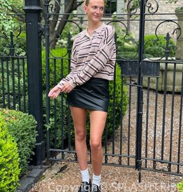 Daniel Stripe Long Sleeve Top