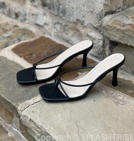 Thin Strap Thong Heel