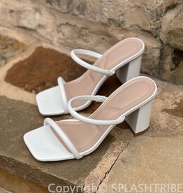 Double Strap Chunky Heels