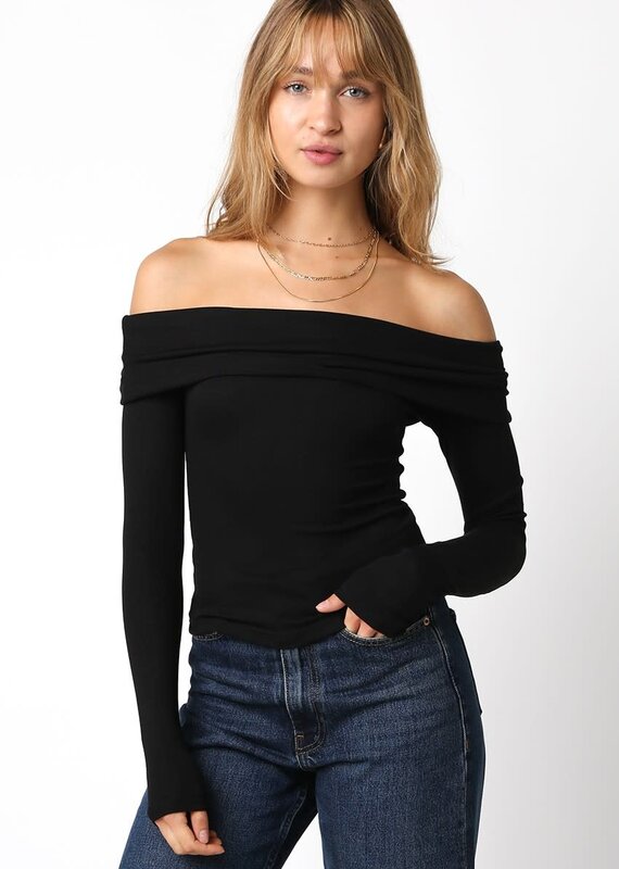 Mueller Off Shoulder Top