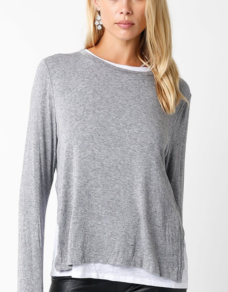 Layered Long Sleeve Top