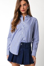 Randi Stripe Botton Down Shirt