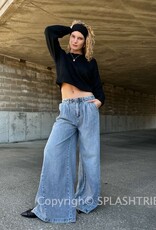 Low Rise Wide Leg Trouser Jeans