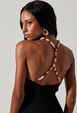 ASTR Umiko Ribbed Midi Dress